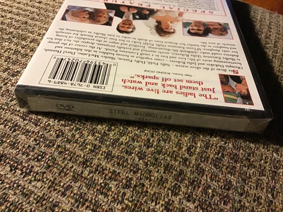 STEEL MAGNOLIAS 1989 DVD BRAND NEW DOLLY PARTON JULIA ROBERTS SALLY FIELD Foto 3 de 3