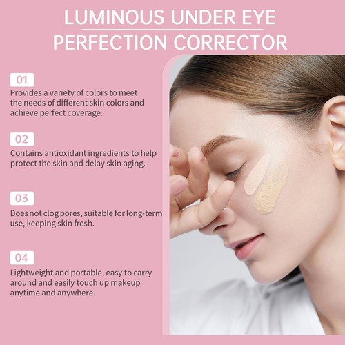 Moisturizing Eye Concealer for Brightening and Covering Dark Circles and Li GXO - Picture 10 of 18