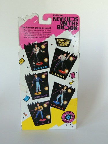 New VTG Toy New Kids On The Block NKOTB Figurines Action Figure Hasbro 1990 Joe - Picture 4 of 12