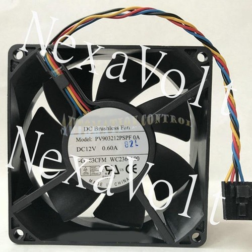 PV903212PSPF 0A Cooling Fan For FOXCONN 4pin PWM Case fan 12V 0.60A 92*92*32mm - Afbeelding 1 van 2
