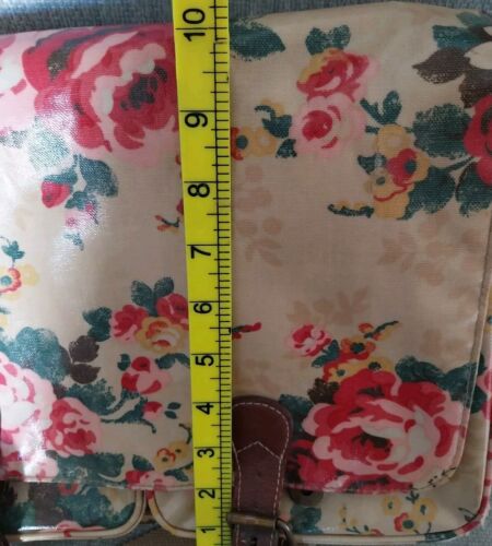 Vintage Original Cath Kidston PVC Cotton Shoulder Satchel Bag 13"x 10" - Picture 17 of 19