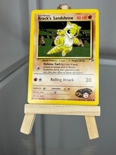 Pokémon TCG Brock's Sandshrew Gym Heroes 71/132 Regular Unlimited Common