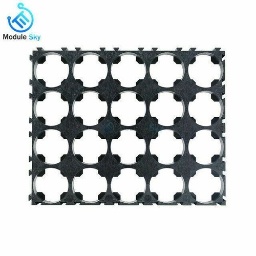 10Pcs 4x5 Cell Spacer 18650 Battery Radiating Shell Pack Plastic Heat Holder - Picture 3 of 6