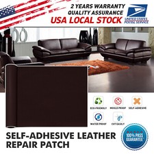 Leather Repair Kit Self-Adhesive Patch Stick ON Sofa Clothing Car Seat Couch US