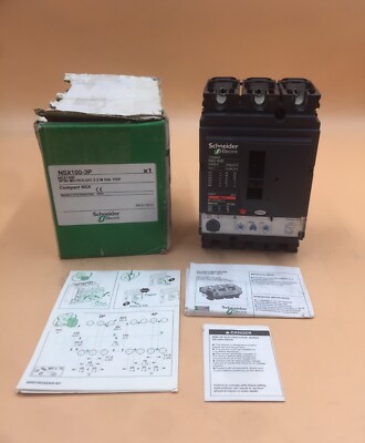 HOUSTON STOCK NEW SQUARE D NSX100-3P-50A COMPACT NSX 50 AMP FREE 2DAY AIR BUYNOW