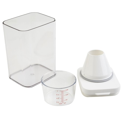 1500ml Plastikbox mit Deckel für Waschpulver und Seife inklusive Messbecher - Bild 2 von 60