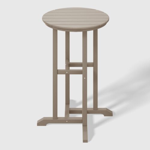 Outdoor Patio Counter Height Bar Stools Bistro Bar Table 4-Piece Set - Picture 69 of 71