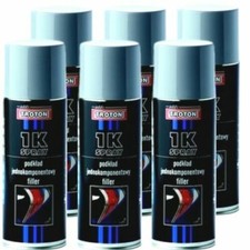 1K GRUNDIERUNG GRAU 6 x 400ml ACRYL SPRAY PRIMER HAFTGRUND AUTO FILLER TROTON  