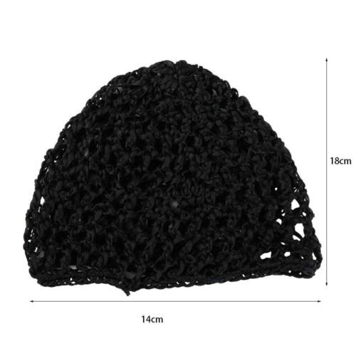 Snood Crochet Hair Net Sleeping Night Cover Turban Mesh Hair Net - Picture 12 of 12