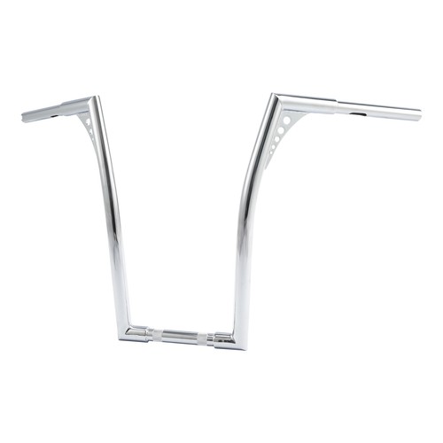 20" Fat 1-1/4" Rise Handlebar Fit For Harley Davidson FLST FXST Dyna Touriing FL - Picture 4 of 9