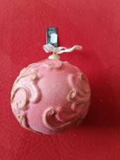 Boule rose incarnadin en verre