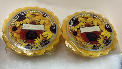 Yankee Candle Kiwi Fir Meadow 6 Scented Melts Wax Potpourri Tarts Sunflower V - Picture 4 of 6