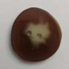 Round Acrylic wood-like 2-hole - 22 mm 7/8" - DILL Buttons 