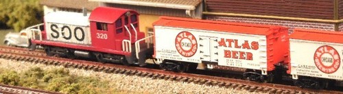 Z Scale ATLAS BEER Wood 34' Rebuilt Reefers ~ FTB9403 Set #1 ~ NIB - Picture 3 of 7