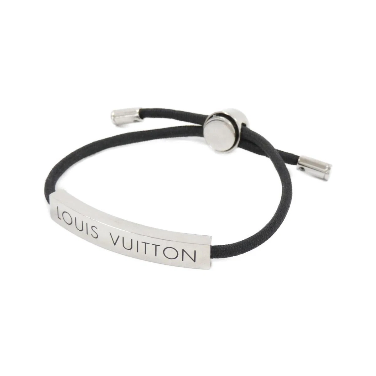 Louis Vuitton LV Space Bracelet. M67417 Black Cord and 