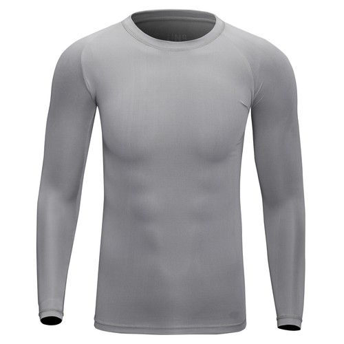 Mens Soft Long Sleeve Johns Underwear Cold Weather Warmer Basic Crew Tops Shirt - Picture 10 of 20