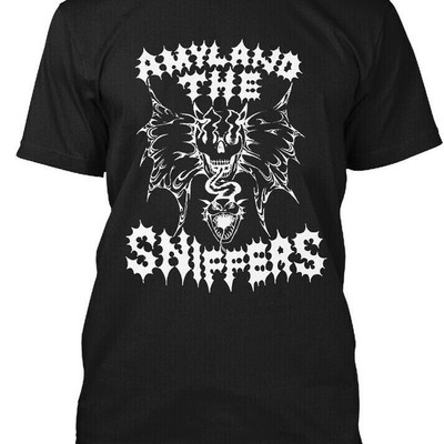 NEW Amyl and the Sniffers band ARTWORK black T-shirt Unisex S-5XL 1F1814