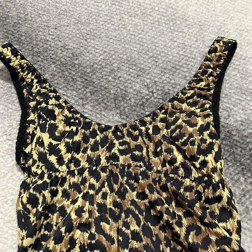 60s/70s Vintage Cheetah Print Slip XS/S - Picture 5 of 7