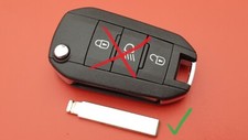 VAUXHALL REMOTE KEY CORSA-F CROSSLAND-X GRANDLAND-X VIVARO-C CUT TO CODE PHOTO