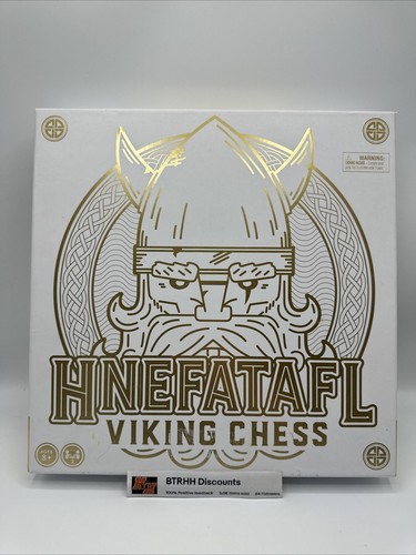 HNEFATAFL VIKING CHESS Marbles Brain Workshop, 100% Completo Ottime Condizioni