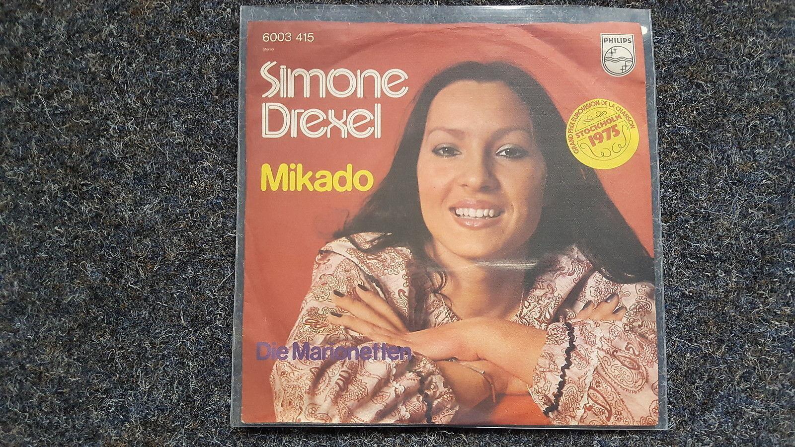 7"" Single Vinyl Simone Drexel - Mikado EUROVISION 1975 SUNG IN GERMAN