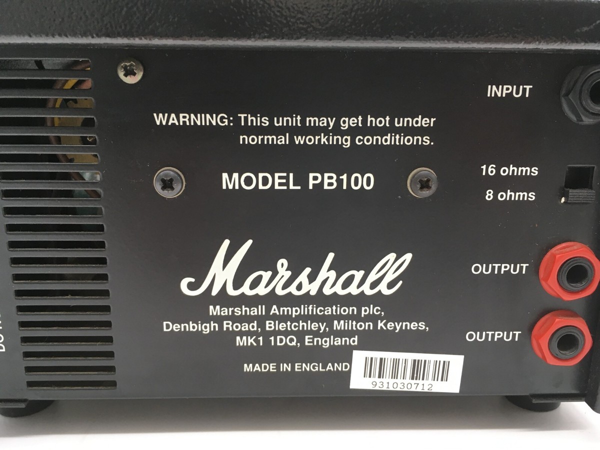 Marshall パワーブレーキ PB100 Marshall パワーブレーキ PB100 Marshall Powerbrake PB-100