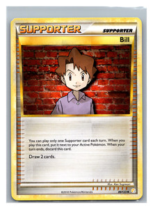 BILL - 89/123 - HeartGold SoulSilver HGSS - Pokemon Card
