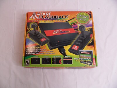 Atari Flashback Classic Game Console Mini 20 Atari Games Built Right In Tested