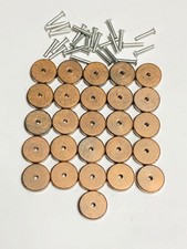 25 Lionel V-45 Carbon Rollers  25 ZW-102 Pin rivets for ZW  KW Transformer