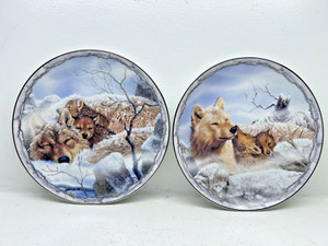 2000 The Bradford Exchange Sheltering Love 8" Plate #020A and 2S25A