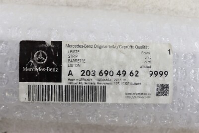 NEW OEM Mercedes Front Left Door Body Side Molding A20369049629999 