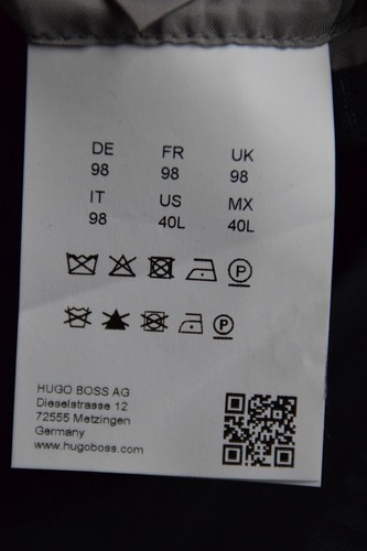 HUGO BOSS Anzug, Mod. Huge4/Genius3, Gr. 98 / US 40L, Slim Fit, Super 110, Navy - Bild 8 von 10