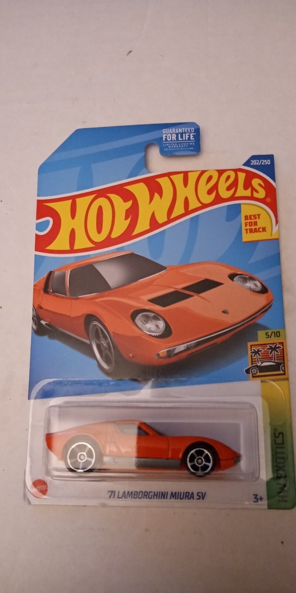 HOT WHEELS '71 Lamborghini Miura SV HW Exotics P400 HCV34