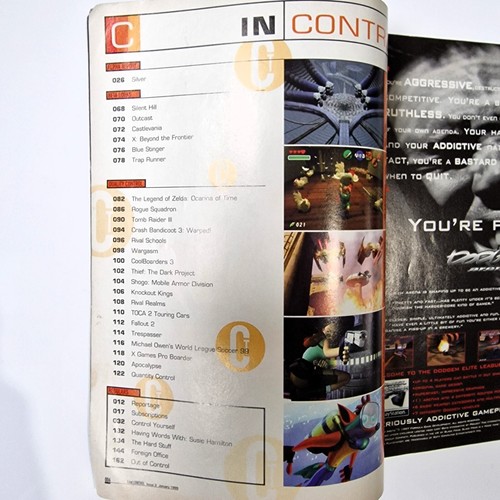 Total Control Magazine GODZILLA Dreamcast ZELDA N64 Jan 1999 Issue 3 - Picture 4 of 14