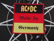 AC-DC AC DC Patch Aufnaher Kutte Hard Rock Heavy Metal Germany 787