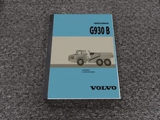 Volvo G930 B Motor Grader Electrical System Diagrams Schematic & Service Manual