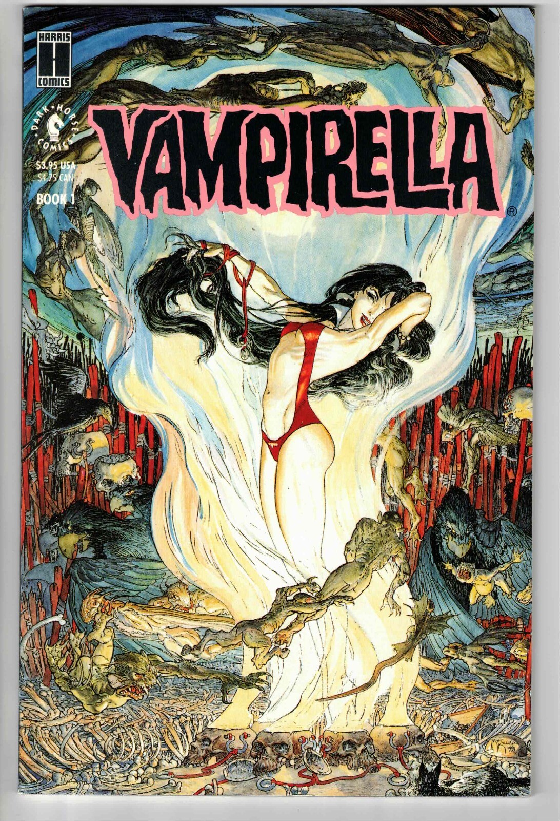 Vampirella Morning In America #1 1991 First Printing Unread Nm/Mint!