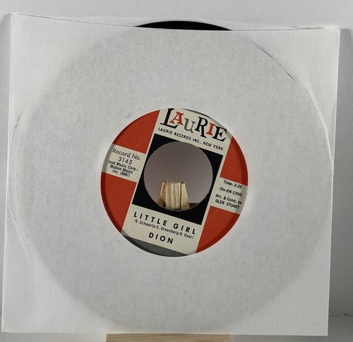 DION 45 RPM LITTLE GIRL / LOVE CAME TO ME - VG+ - Picture 2 of 4