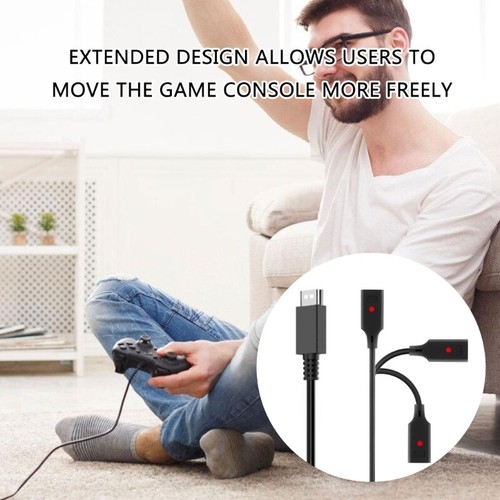 USB Charging Cable for Video Game Console Stable and Efficient Power Cord - Zdjęcie 6 z 8