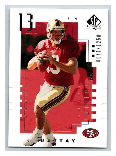 2000 Upper Deck Sp Authentic RC's /1250 - Pick One - Fill Your Set (KCR) - Picture 40 of 109