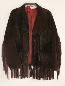 fringed coat