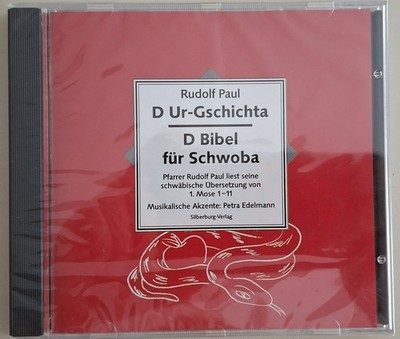 D Ur-Gschichta Pfarrer Rudolf Paul liest schwäbische Übersetzung Petra Edelmann