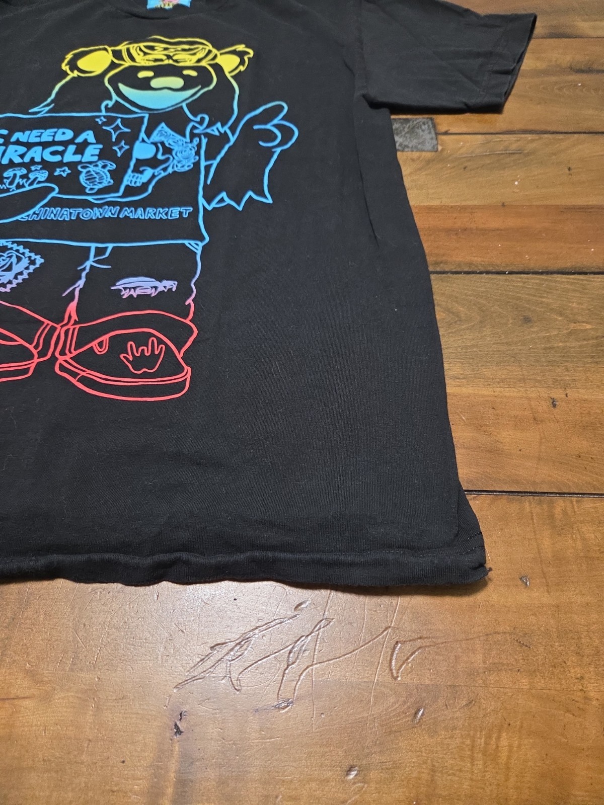Chinatown Market x Grateful Dead Miracle Hippie Gradient Tee Black Medium Med M image 7