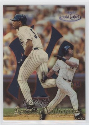 1999 Topps Gold Label Class 2 Black Bernie Williams #40 e3v