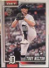 2026 Topps Series 1 - Troy Melton #212 (RC)