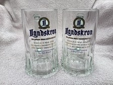 2 Landskron Brauerei G&ouml;rlitz Bier Glas Kr&uuml;ge 0,3L Besucher Limited Edition/Neu