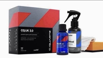 CARPRO CQUARTZ UK 3.0_50ML Kit w/Reload - Ceramic Coating, Quartz Nanotechnology