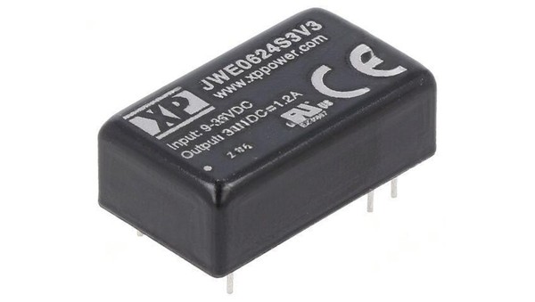 5904006757638 Przetwornica Dc/Dc 6W 9-36VDC / 3,3VDC 1,5A JWE0624S3V3 XP Power-image