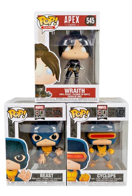 Funko Pop! Marvel 80th & Apex Legends - Beast, Cyclops, Wraith - Pick Your Pop!