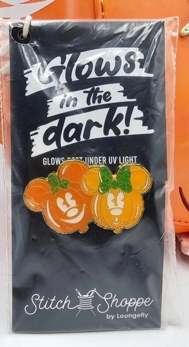 Loungefly Disney MINNIE MOUSE PUMPKIN BALLOON Crossbody Bag & Pin STITCH SHOPPE - Picture 7 of 8